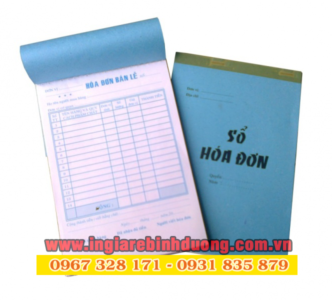 Đơn vị in hóa đơn uy tín tại Bình Dương