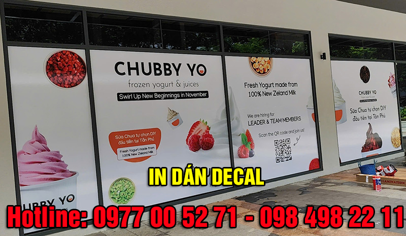 In & Dán Decal Giá Rẻ Theo Yêu Cầu Tại Bình Dương [TPHCM]