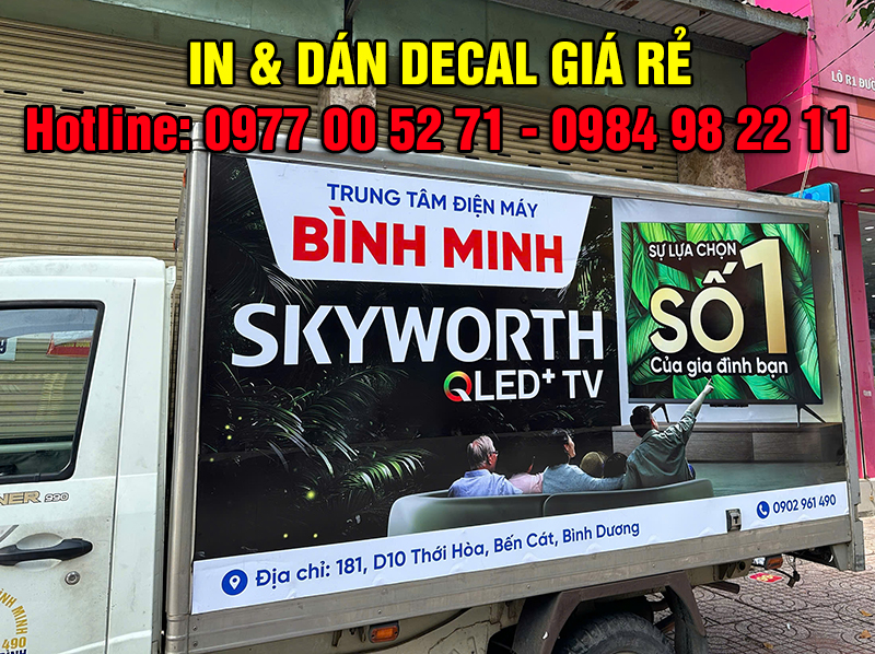 In Dán Decal – Giải Pháp Quảng Cáo Hiệu Quả, Bền Đẹp